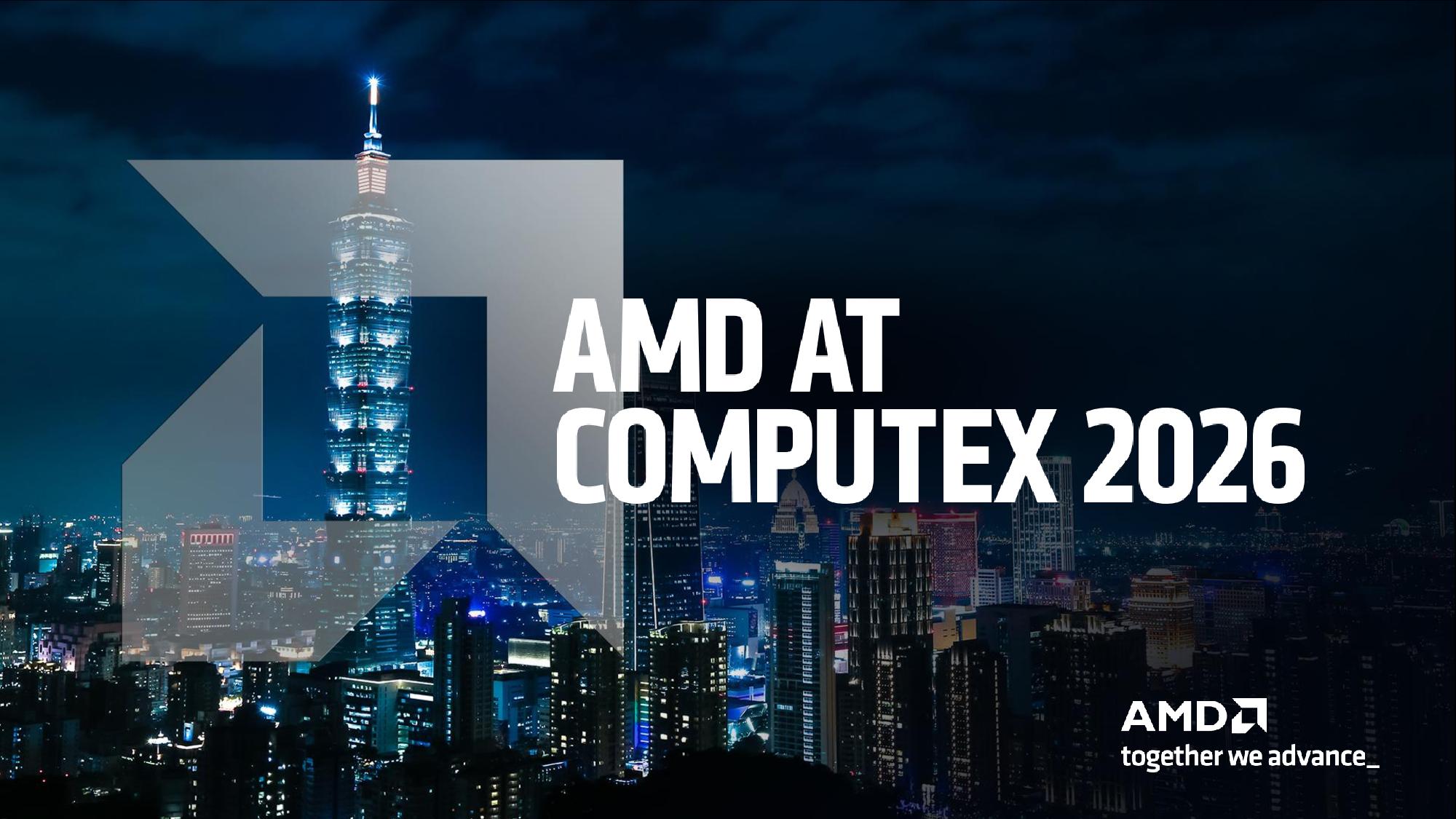AMD Computex 2026 presentation
