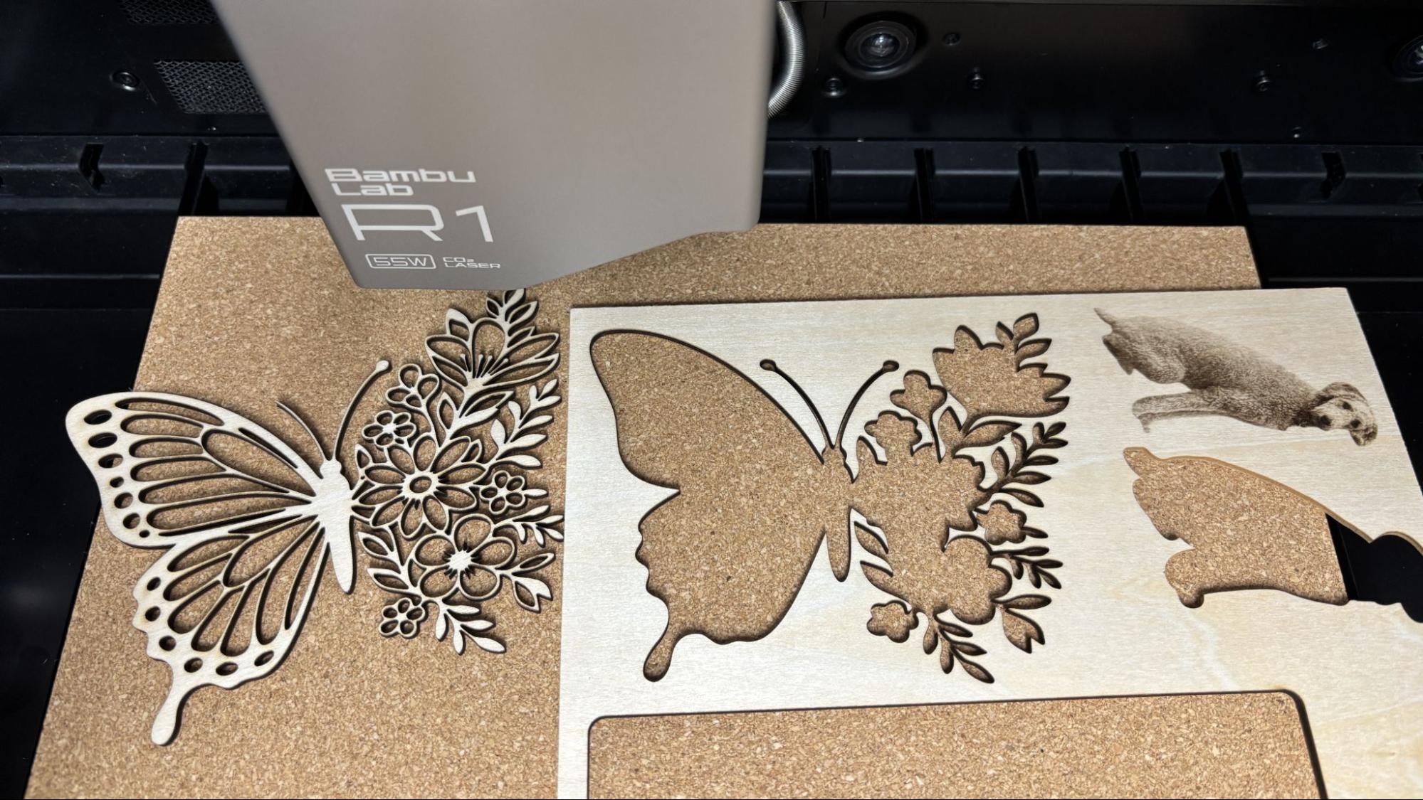 Bambu Lab R1 CO2 Laser Engraver &amp; Cutter