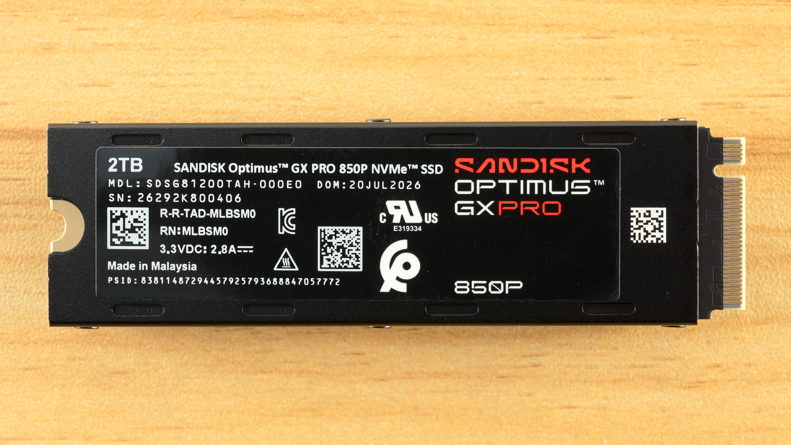 Sandisk Optimus GX Pro 850P 2TB SSD